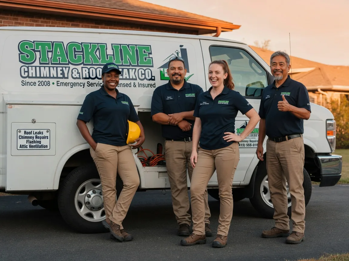 Chimney flashing repair company in Ringgold, LA
